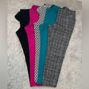 White House Black Market- set of 5 ankle pants